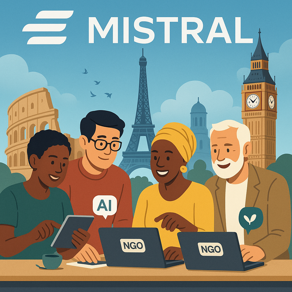 Visualisierung einer vielfältigen Gruppe von NGO-V